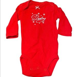 ❌SOLD❌ 🟣3/$10🟣 
Carter’s Bodysuit - Newborn